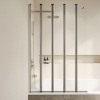 Товар: Шторка на ванну 120*150 RGW SC-21 Хром/Прозрачное/6 мм (Easy) арт-03112112-11 - фото 2 Шторка на ванну 120*150 RGW SC-21 Хром/Прозрачное/6 мм (Easy) арт-03112112-11 — фото 2, Складные шторки для ванной