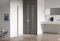 Душевой уголок  90*90*195 RGW LE-54 Полукруг/Хром/Прозрачное/6 мм арт-06125499-11 — фото 1, Душевые уголки четверть круга