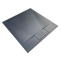 Душевой поддон 90*120*2,6 RGW TUS-129B Черный/Прямоуг Ø 90 мм  арт-553702912-04 — фото 1, Стеклопластиковые душевые поддоны