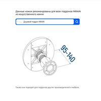 Душевой поддон IN-100100 графит квадрат 100*100 арт-IN001251-02 — фото 11, Душевые поддоны из искусственного камня