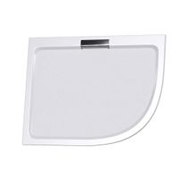 Душевой поддон  90*120*3,5 RGW GWS-41-L Белый/Асимметричный  Литьевой мрамор (Левый) арт-03150492-01L — фото 1, Душевые поддоны из литьевого мрамора