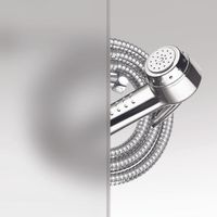 Душевой уголок 100*100*195 RGW HO-084-W Трапеция/Белый/Матовое/8 мм (2 уп.) арт-350608400-25 — фото 2, Душевые уголки трапеция