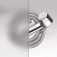 Душевой уголок 100*100*195 RGW HO-084-B Трапеция/Чёрный/Матовое/8 мм (2 уп.) арт-350608400-24 — фото 3, Душевые уголки трапеция