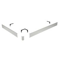 Экран для поддона RGW N/ST-21 110*110 (квадрат) (Белый) арт-50231511-01 — фото 1, Экраны для поддонов