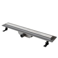 Душевой лоток прямой INRAIN HRL-11-60 600 Ø 40 мм хром Переходник с 40 на 50 арт-HL211160-CH — фото 5, Душевые лотки