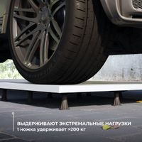 Ножки для поддона RGW N-01 (08)  (универсальные) (к GWS-01-31(BCF08)) арт-03230108-31 — фото 4, Комплектующие для поддонов