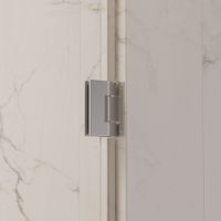 Душевая дверь INRAIN MIT-012 /  90х195 / Хром / Прозрачное / 8 мм арт-73MI01209-CH — фото 4, Распашные душевые двери