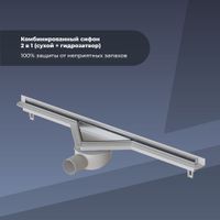 Товар: Душевой трап RGW SDR-60 600 хром Ø 50 мм арт-21216000-011 - фото 5 Душевой трап RGW SDR-60 600 хром Ø 50 мм арт-21216000-011 — фото 5, Трапы для душа