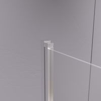 Шторка на ванну  70*140 RGW SC-109 (140) Хром/Прозрачное/6 мм арт-4111109107-11 — фото 5, Шторки для ванной распашные