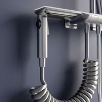 Душевая стойка RGW SP-35 Хром Головной душ/Термостат (Гигиенический душ) арт-51140135-01 — фото 5, Душевые стойки