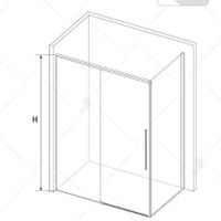 Душевой уголок  80*100*195 RGW SV-42-G Прямоуг./Золото/Прозрачное/6 мм арт-32324280-16 — фото 5, Прямоугольные душевые уголки