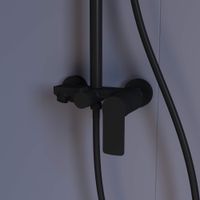 Товар: Душевая стойка RGW SP-26-B Черный Головной душ/Смеситель (Ручной душ.Шланг 1,5 м.) арт-59140126-04 - фото 11 Душевая стойка RGW SP-26-B Черный Головной душ/Смеситель (Ручной душ.Шланг 1,5 м.) арт-59140126-04 — фото 11, Душевые стойки