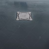 Душевой поддон  70*120*2,5 RGW ST-0127G Графит/Прямоуг Ø 90 мм Каменный арт-16152712-02 — фото 3, Душевые поддоны из искусственного камня