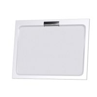 Душевой поддон  80*100*3,5 RGW GWS-21 Белый/Прямоуг  Литьевой мрамор арт-03150280-01 — фото 1, Душевые поддоны из литьевого мрамора