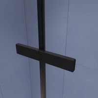 Товар: Душевой уголок RGW SV-030-B 100х100см, квадратный, профиль чёрный, стекло матовое, арт-353203000-24 - фото 8 Душевой уголок RGW SV-030-B 100х100см, квадратный, профиль чёрный, стекло матовое, арт-353203000-24 — фото 8, Квадратные душевые уголки