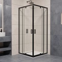 Товар: Душевой уголок квадратный RGW PA-038B 900x900, профиль черный, стекло прозрачное/6 мм, арт-350803899-14 - фото 8 Душевой уголок квадратный RGW PA-038B 900x900, профиль черный, стекло прозрачное/6 мм, арт-350803899-14 — фото 8, Квадратные душевые уголки