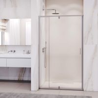 Душевая дверь 100-110*195 RGW PA-008 Хром/Прозрачное/6 мм (Easy) арт-350800801-11 — фото 1, Распашные душевые двери