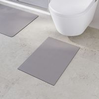 Коврик для ванной RGW BM-012 90*60/40*60/Светло-серый (комплект 2 шт) арт-6241012-107 — фото 3, Коврики для ванной комнаты