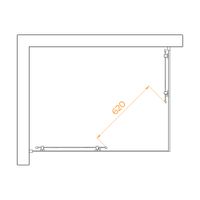 Душевой уголок RGW PA-040B 90х120, прямоугольный, профиль черный, стекло прозрачное/6 мм, арт-3508104092-14 — фото 8, Прямоугольные душевые уголки