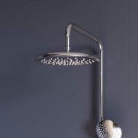 Душевая стойка RGW SP-25 Хром Головной душ/Смеситель (Ручной душ.Шланг 1,5 м.) арт-59140125-01 — фото 6, Душевые стойки