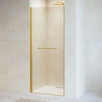 Душевая дверь  90*195 RGW PA-103-Gb Золото браш/Прозрачное/6 мм (EasyClean) арт-020810309-16 — фото 2, Распашные душевые двери