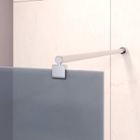 Шторка на ванну RGW SC-050 60х150, профиль хром, стекло тонированное(серое)/6 мм, арт-351105006-31 — фото 2, Неподвижные шторки для ванной