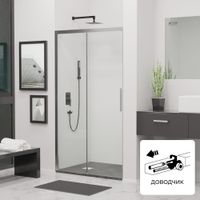 Товар: Душевая дверь RGW LE-12 180x195, профиль хром, стекло прозрачное/6 мм, арт-34121218-11 - фото 6 Душевая дверь RGW LE-12 180x195, профиль хром, стекло прозрачное/6 мм, арт-34121218-11 — фото 6, Раздвижные душевые двери