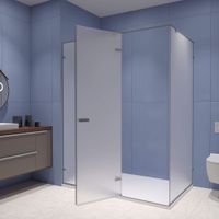 Товар: Душевой уголок 140*100*200 RGW SV-040-Gr Прямоуг./Серый/Матовое/8 мм (2 уп.) арт-353204040-210 - фото 2 Душевой уголок 140*100*200 RGW SV-040-Gr Прямоуг./Серый/Матовое/8 мм (2 уп.) арт-353204040-210 — фото 2, Прямоугольные душевые уголки