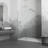 Товар: Душевая перегородка 90*195 RGW WA-001 хром/Матовое/10 мм (Easy) арт-351000109-21 - фото 1 Душевая перегородка 90*195 RGW WA-001 хром/Матовое/10 мм (Easy) арт-351000109-21 — фото 1, Душевые перегородки