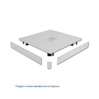 Товар: Экран для поддона INRAIN IN-01 80х80 (квадрат) (Белый) арт-73IN1588-01 - фото 2 Экран для поддона INRAIN IN-01 80х80 (квадрат) (Белый) арт-73IN1588-01 — фото 2, Экраны для поддонов