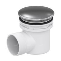 Сифон QYD-02 хром Ø 50 мм арт-18241102-01 — фото 1, Сифоны для поддонов