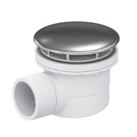 Сифон RGW QYD-06 хром Ø 60 мм с сухим затвором арт-18241106-01* — фото 1, Сифоны для поддонов