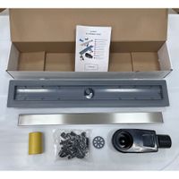 Товар: Душевой лоток Drain Leo-21-80 прямой 800 хром Ø 50 мм на ножках, сифон арт-60212180-01 - фото 7 Душевой лоток Drain Leo-21-80 прямой 800 хром Ø 50 мм на ножках, сифон арт-60212180-01 — фото 7, Душевые лотки