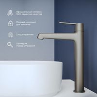 Товар: Смеситель на раковину RGW SP-311-B/черный арт-511405311-04 - фото 3 Смеситель на раковину RGW SP-311-B/черный арт-511405311-04 — фото 3, Смесители для раковины