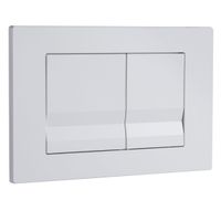 Кнопка слива RGW SWH-05W  белый  (двойной смыв) арт-68420005-05 — фото 1, Кнопки смыва