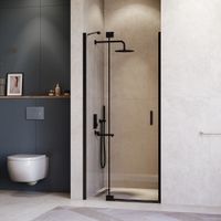 Товар: Душевая дверь RGW HO-014B 120x200, профиль черный, стекло прозрачное/8 мм (EasyClean), арт-350601412-14 - фото 2 Душевая дверь RGW HO-014B 120x200, профиль черный, стекло прозрачное/8 мм (EasyClean), арт-350601412-14 — фото 2, Распашные душевые двери