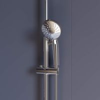 Товар: Душевая стойка RGW SP-26 Хром Головной душ/Смеситель (Ручной душ.Шланг 1,5 м.) арт-59140126-01 - фото 4 Душевая стойка RGW SP-26 Хром Головной душ/Смеситель (Ручной душ.Шланг 1,5 м.) арт-59140126-01 — фото 4, Душевые стойки