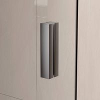 Шторка на ванну RGW SC-40 100x150, профиль хром, стекло прозрачное, арт-03114010-11 — фото 5, Шторки для ванной раздвижные