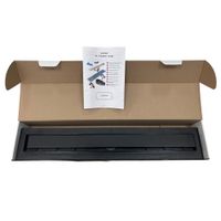 Душевой лоток Drain Leo-31-60 прямой 600 черный Ø 50 мм на ножках, сифон арт-60213160-04 — фото 6, Душевые лотки