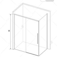 Душевой уголок  90*100*195 RGW SV-42-G Прямоуг./Золото/Прозрачное/6 мм арт-32324290-16 — фото 3, Прямоугольные душевые уголки