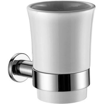 Стакан для зубных щеток Azario Forny AZ-88306 Хром — фото 1, Стаканы для зубных щеток