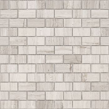 Мозаика Caramelle mosaic Pietrine 7 мм Travertino Silver POL 29,8x29,8 см — фото 1, Мозаика