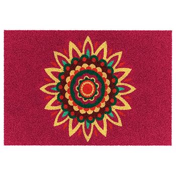 Коврик для ванной комнаты WasserKRAFT Isen 80х50 BM-4002 Цветок — фото 1, Коврики для ванной комнаты