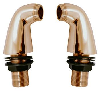 Переходники Rav Slezak MD0234SM Бронза — фото 1, Комплектующие для душевого оборудования