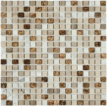 Мозаика Bonaparte Натуральный камень Detroit (POL) 30,5х30,5 см — фото 1, Мозаика