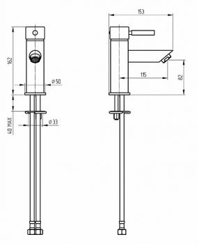 Смеситель для раковины Migliore Fortis 18660 Хром — фото 3, Смесители для раковины
