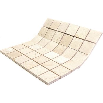 Каменная мозаика Natural Adriatica Crema Marfil 7M025-48P 30,5x30,5 см — фото 6, Мозаика