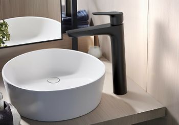 Смеситель для раковины Aquatek Бетта AQ1104MB Черный матовый — фото 3, Смесители для раковины