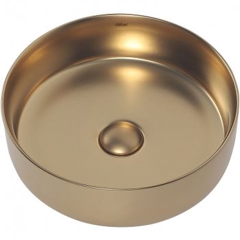 Раковина-чаша Abber Bequem 36 AC2108MMG Золото матовое — фото 2, Раковины накладные