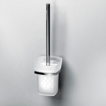 Ершик для унитаза WasserKRAFT Wern K-2527 Хром — фото 2, Ершики для унитаза